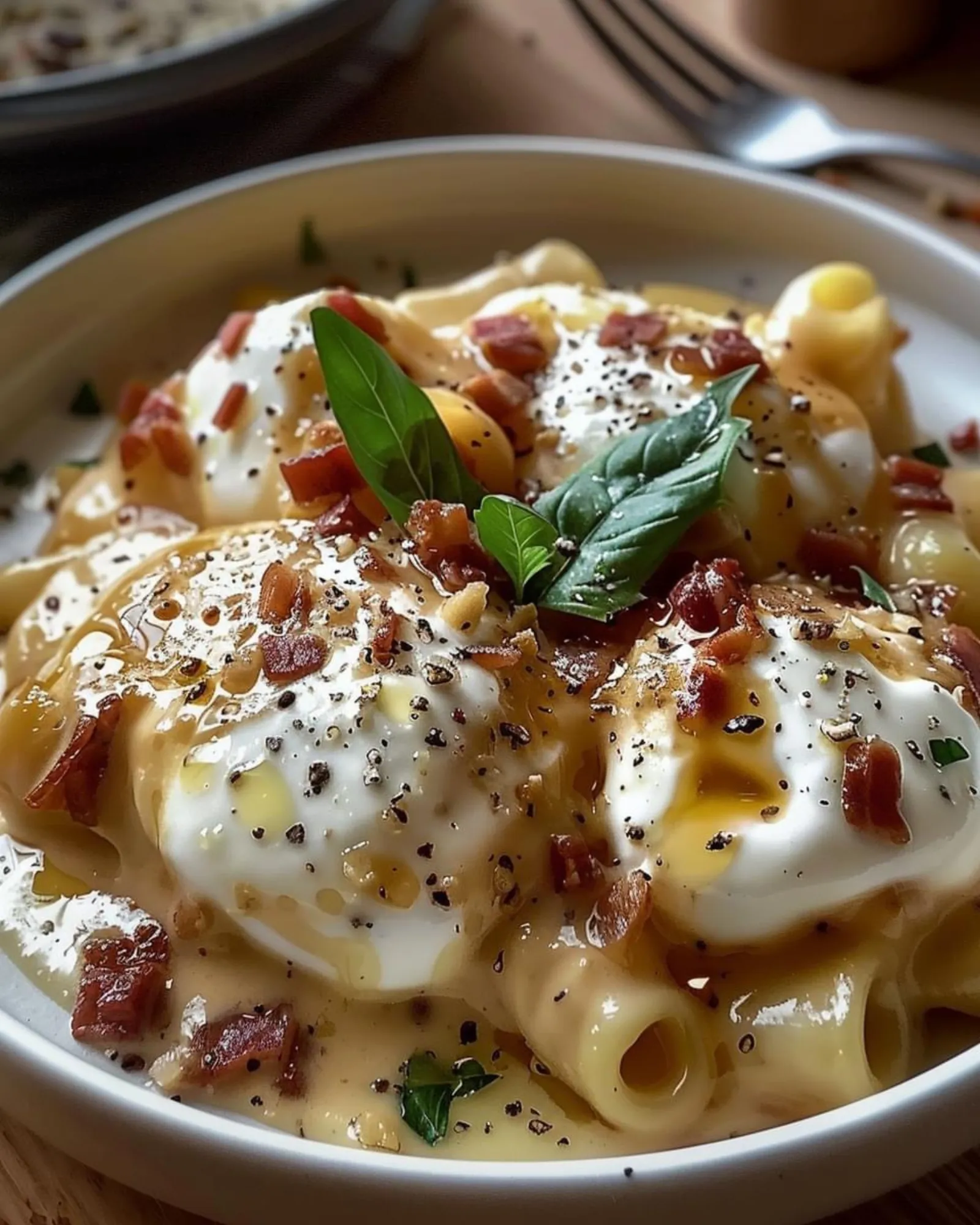 Pasta tartufata — Pâtes fraîches à la truffe noire — restaurant italien La Mozzarelle Lyon